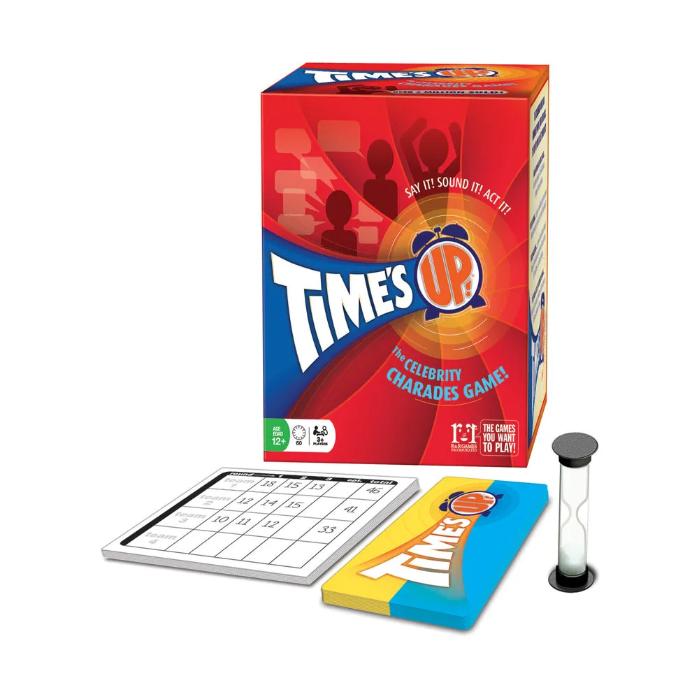Time's Up! Anniversary Edition Celebrity Charades Party Game