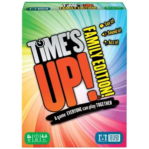 Time's Up! Family Edition - Interactive Word Guessing Card Game, Ages 8 