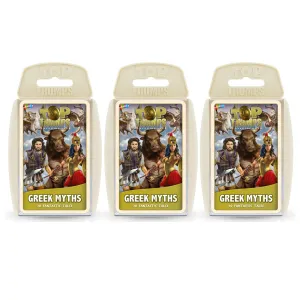 Top Trumps® Greek Mythology Epic Card Game - Pack of 3