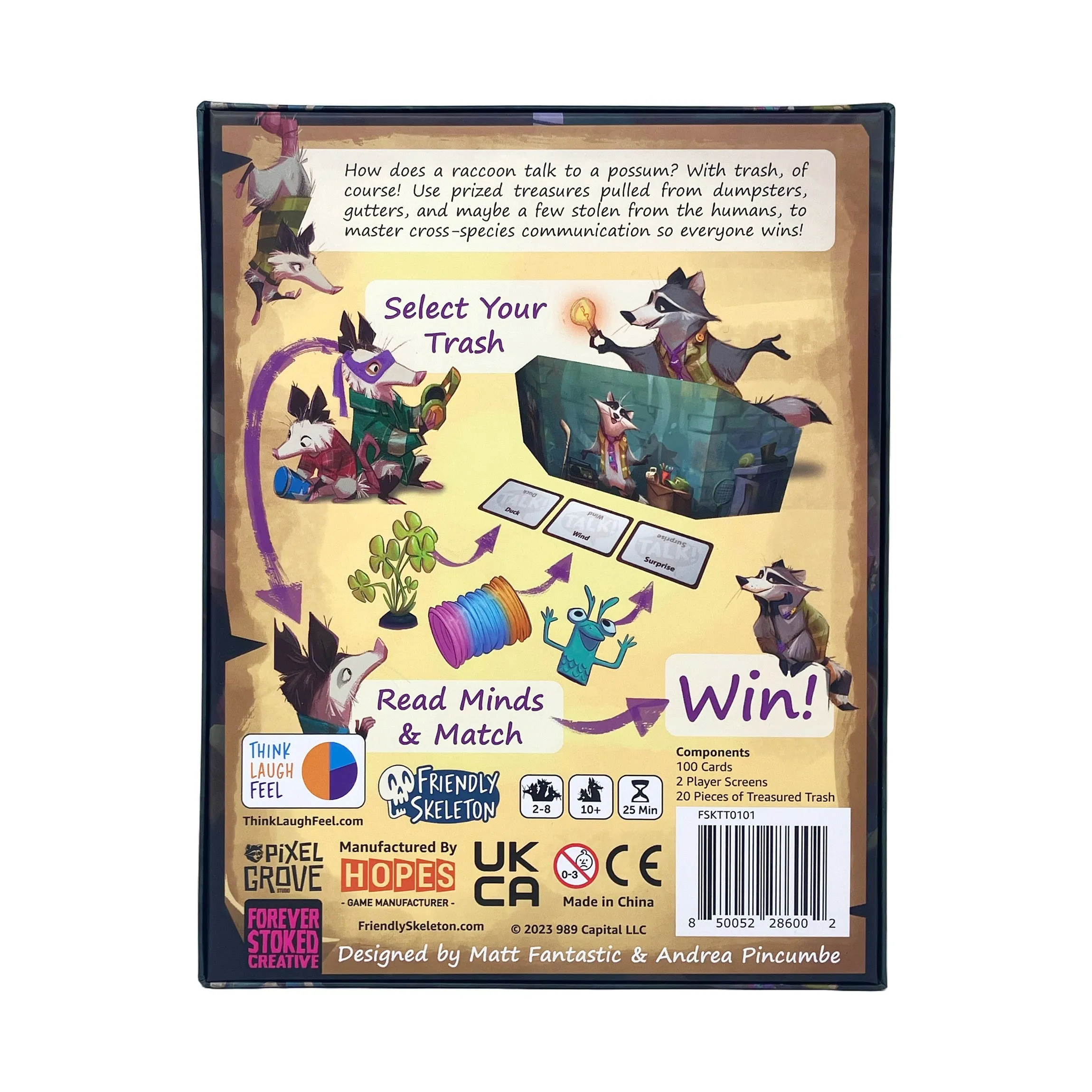 Trash Talk! Cross-Species Communication Board Game