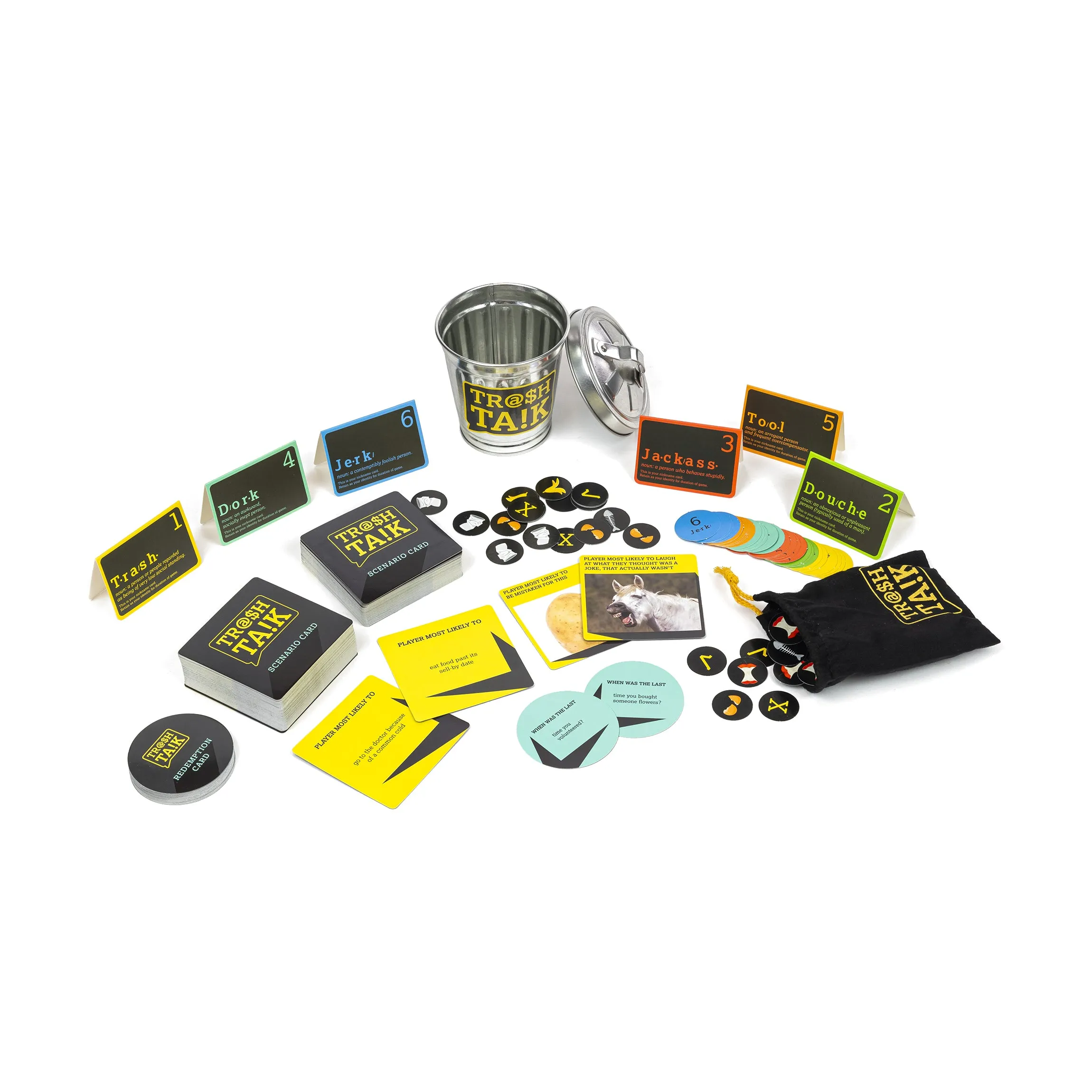 Trash Talk: The Ultimate Name & Shame Party Game by Looney Goose