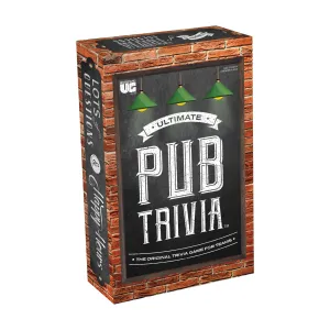 Ultimate Pub Trivia Game - Travel Edition Quiz Board Game
