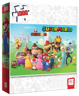 USAopoly Super Mario Mushroom Kingdom Jigsaw Puzzle - 1000 pc