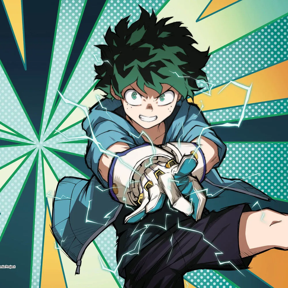 UVS Games My Hero Academia CCG Jet Burn Izuku Midoriya 24x14 Playmat