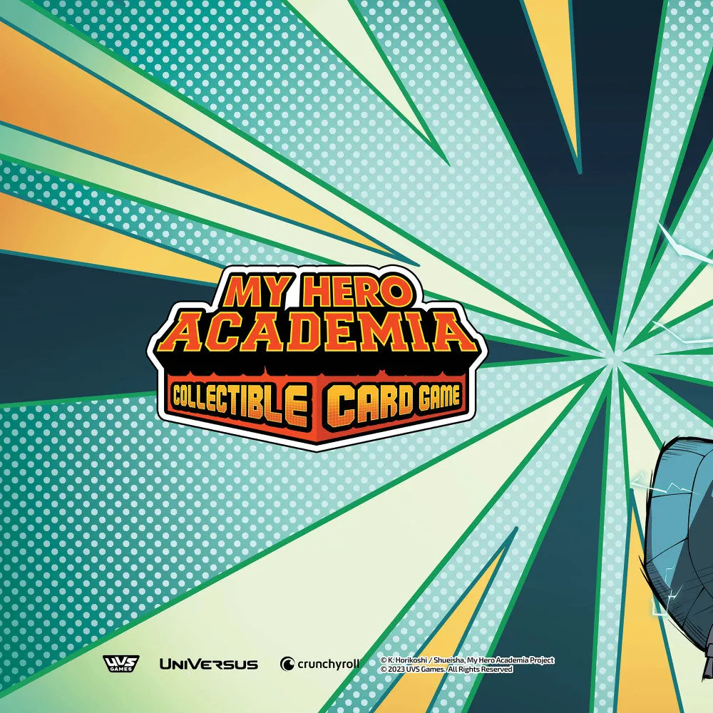 UVS Games My Hero Academia CCG Jet Burn Izuku Midoriya 24x14 Playmat