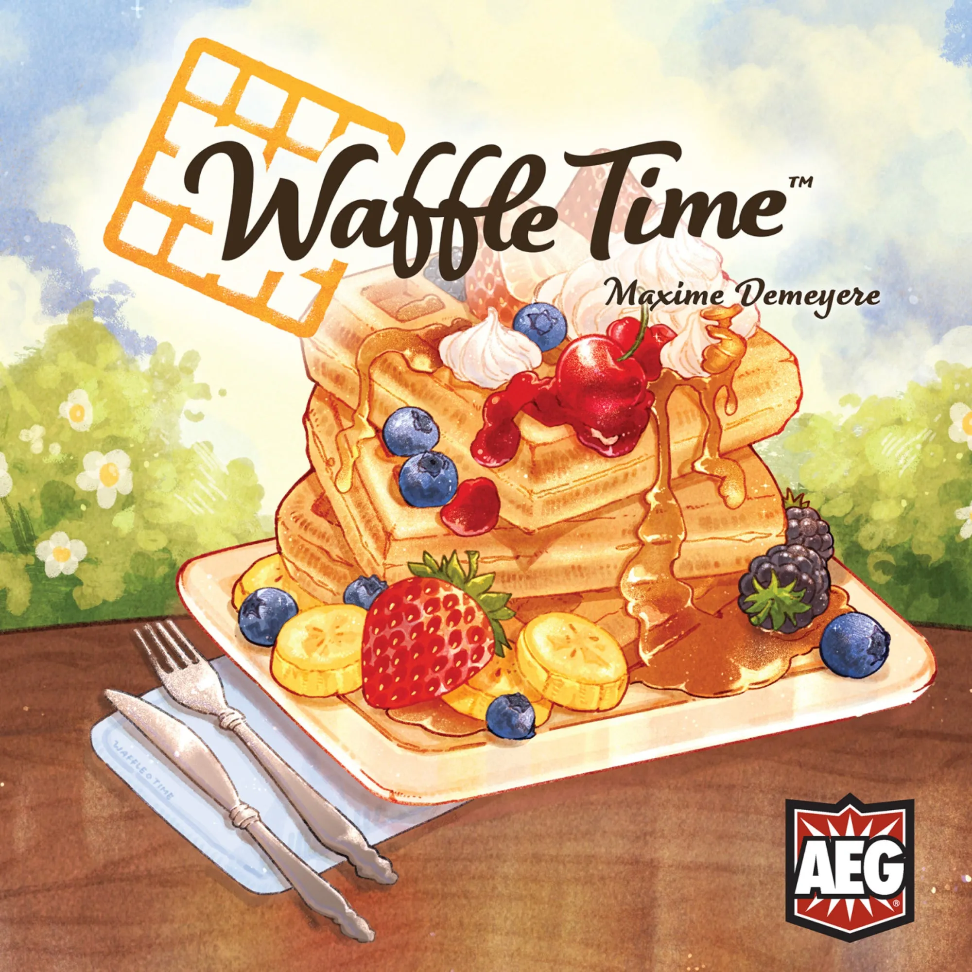 Waffle Time Family Tile Placement Strategy Game