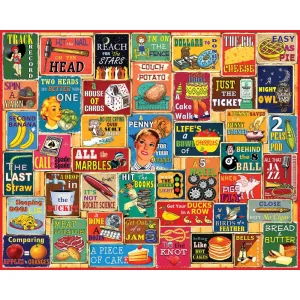 White Mountain Things We All Say - Jigsaw Puzzle - 1000 pc