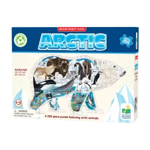 Wildlife World Arctic Explorer Polar Bear Puzzle - 200 pcs