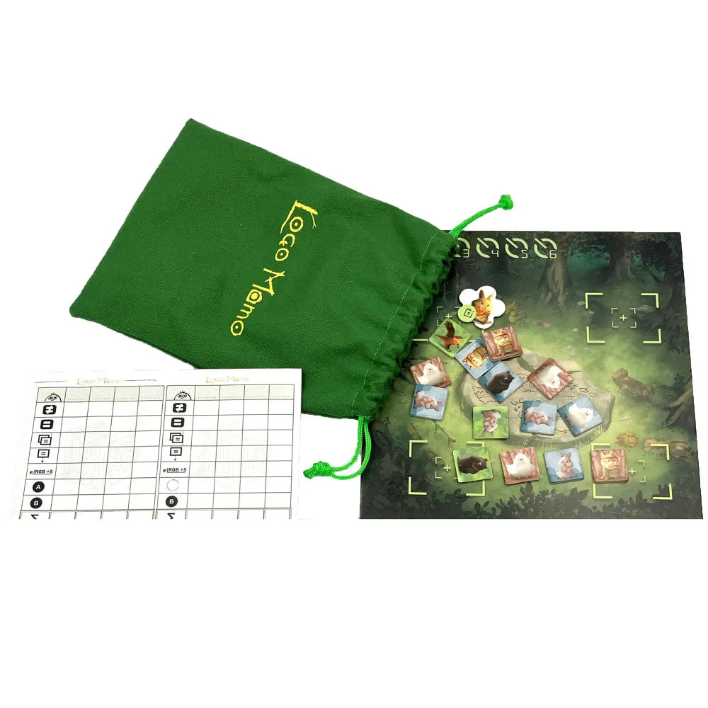 Wonderful World: Loco Momo Captivating Family Card Game, Ages 8 , 1-4 Players