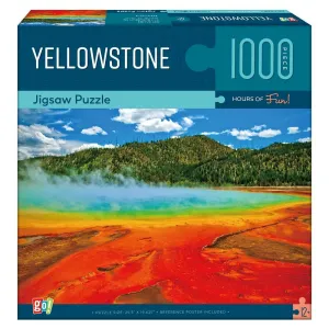 Yellowstone National Park Scenic Jigsaw Puzzle by David Maclean - 1000 pc